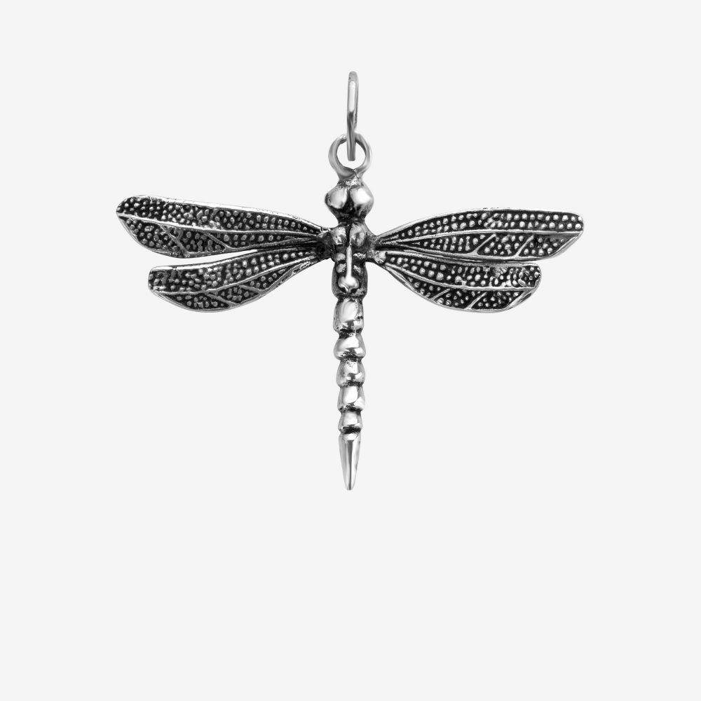 Rebel and Rose RR-PD004-S Hanger Dragonfly zilver 48,4 mm M 48,4mm