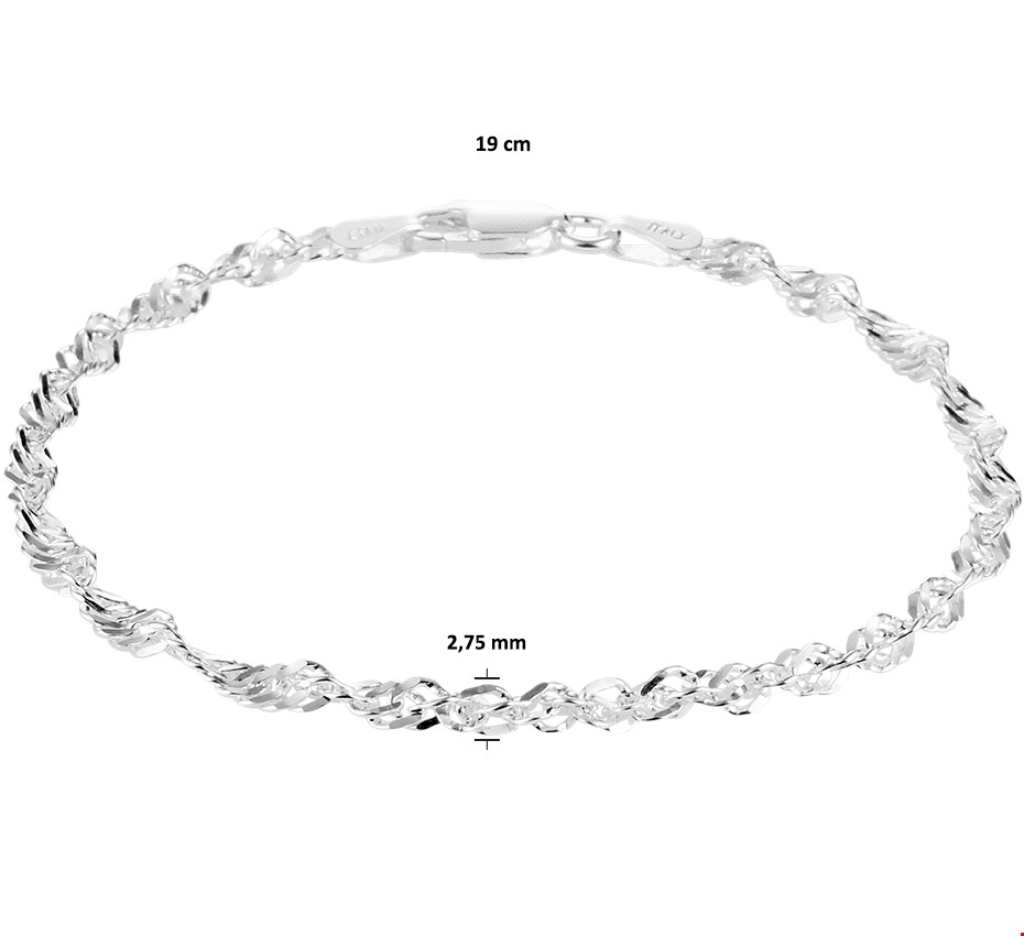 Mi Zalini Armband Zilver K1002233