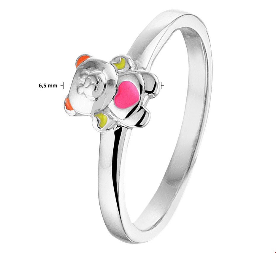TFT Ring Beer Zilver Gerhodineerd