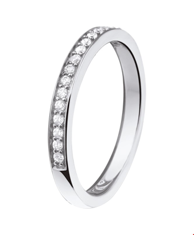 TFT Ring Zirkonia Zilver Gerhodineerd