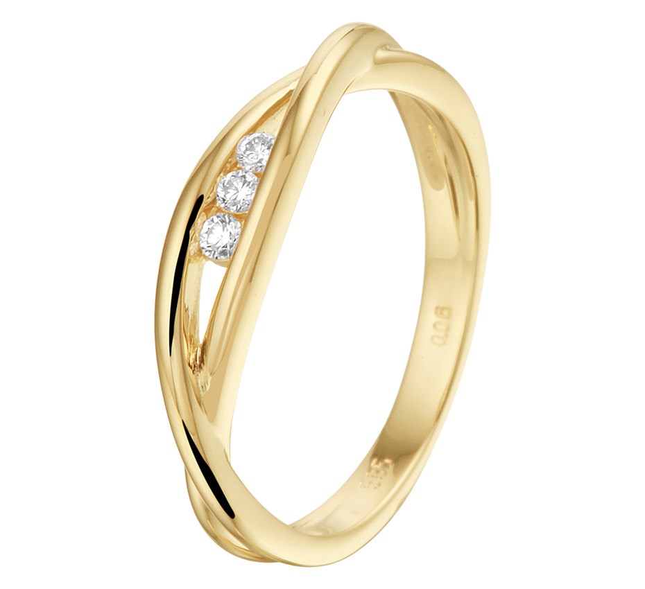 Ring Diamant 0.06ct H Si