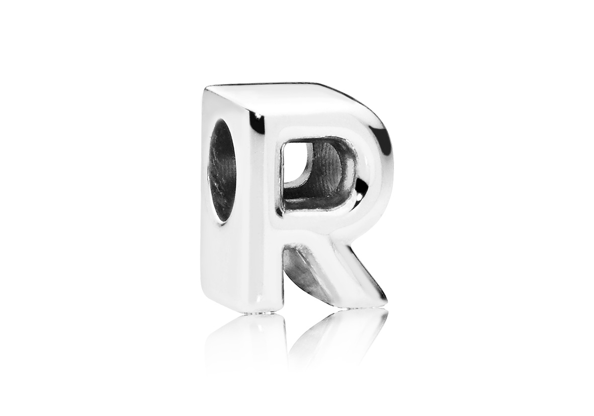 Pandora 797472 Bedel Letter R zilver