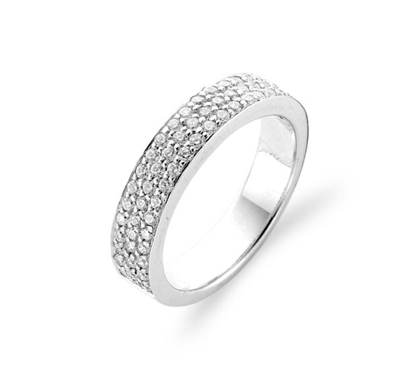 Ti Sento-Milano 1401ZI Ring zilver-zirconia