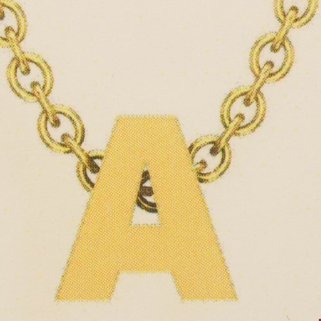 Collier Letter 41 - 43 - 45 Cm