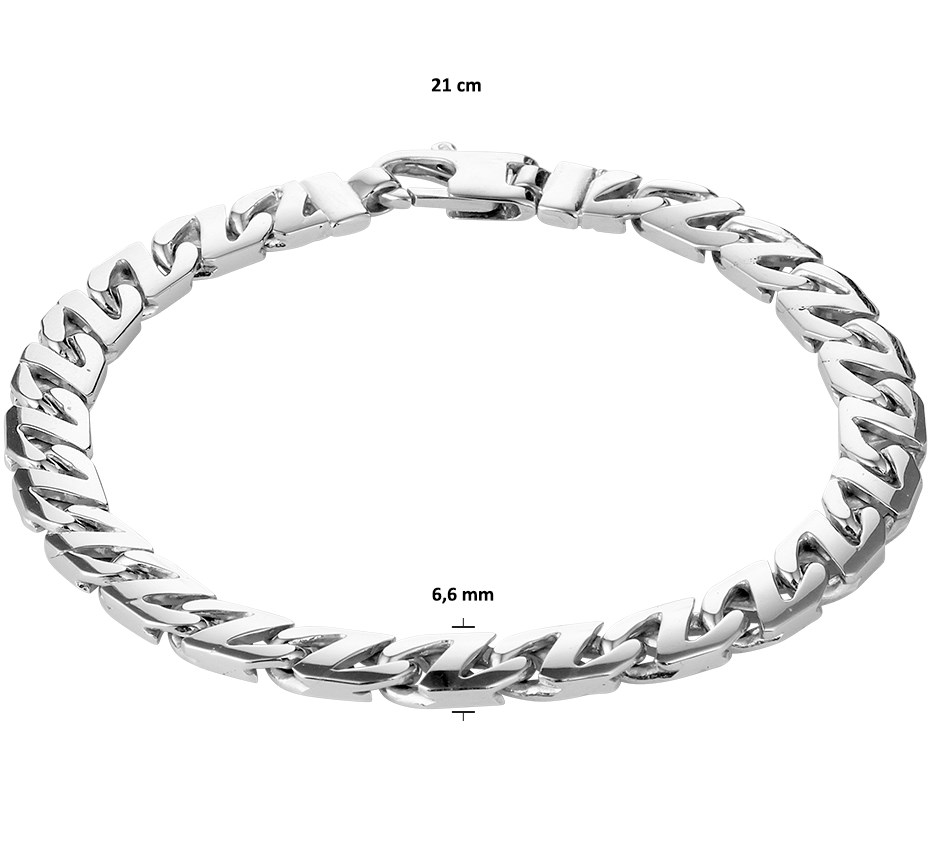 Armband Gourmette 6,6 Mm