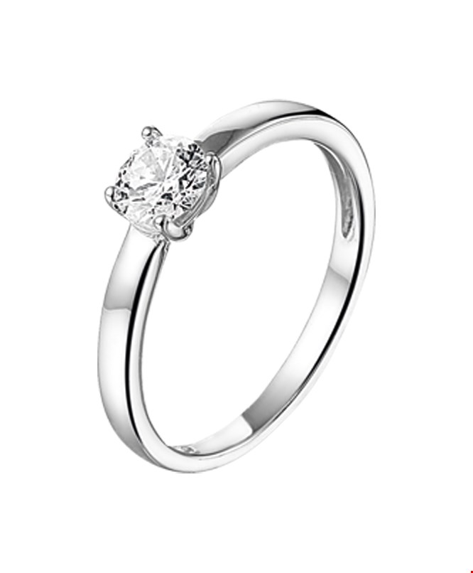 Glams Ring Zirkonia - Zilver