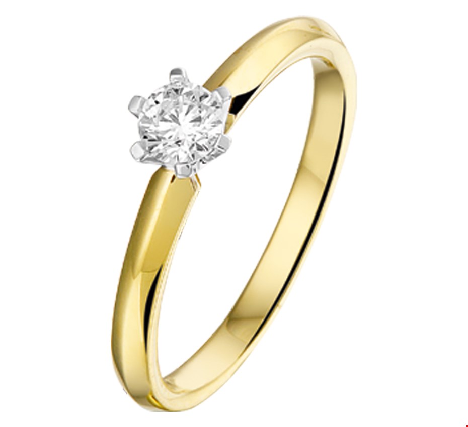 Ring Diamant 0.25ct H Si