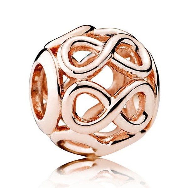 Pandora Rose 781872 Bedel zilver rosékleurig Infinity