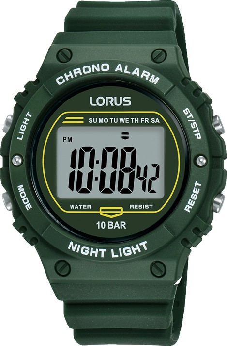 Lorus herenhorloge Quartz Digitaal 40 mm R2309PX9