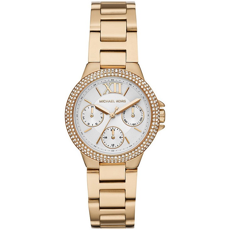 Michael Kors MK6844 Horloge Camille staal goudkleurig 33 mm