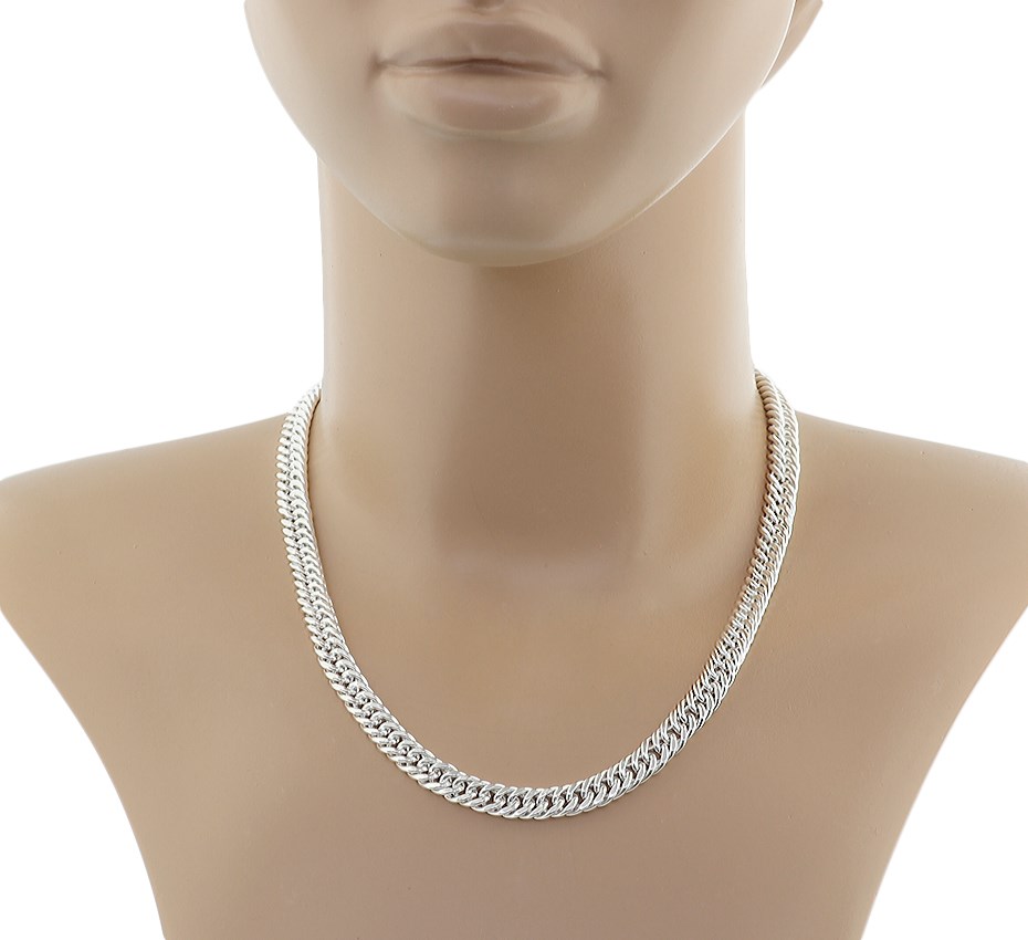 Zilveren Collier gourmet 7 1021067