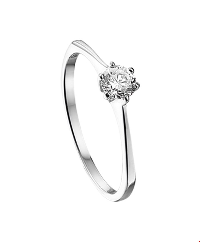 Sparkle14 Ring Zirkonia - Goud