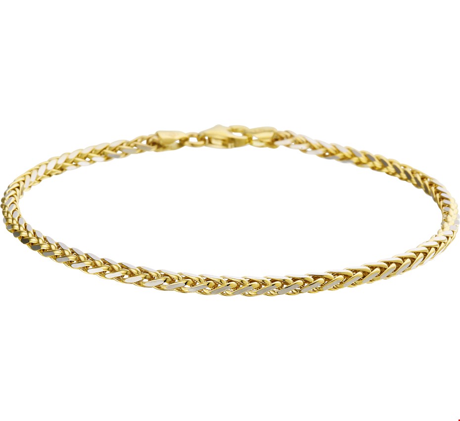 Huiscollectie Armband Goud Vossestaart 2,5 mm 19,5 cm