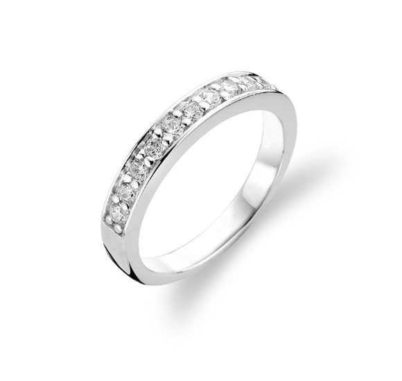 TI SENTO Milano Ring 1151ZI - Maat 52 (16,5 mm) - Gerhodineerd Sterling Zilver